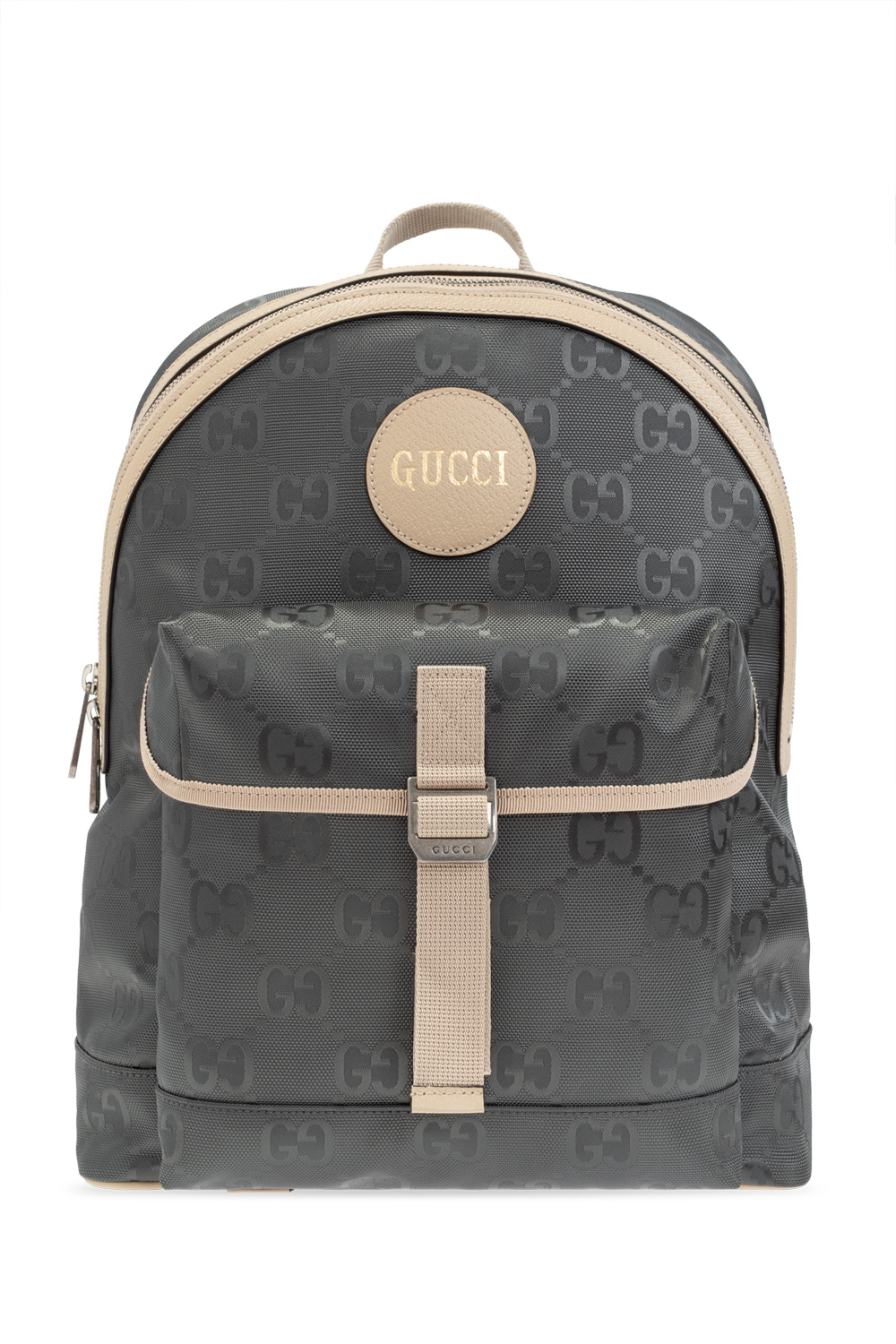 Grey gucci clearance backpack